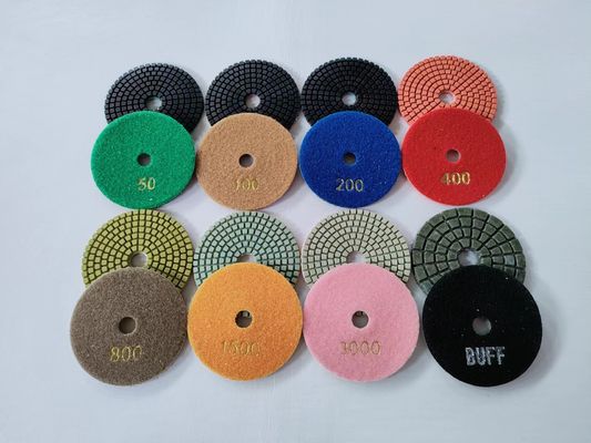 Harsbinding D150MM D180MM Droge natte diamantenpoetsblokjes Grit buff