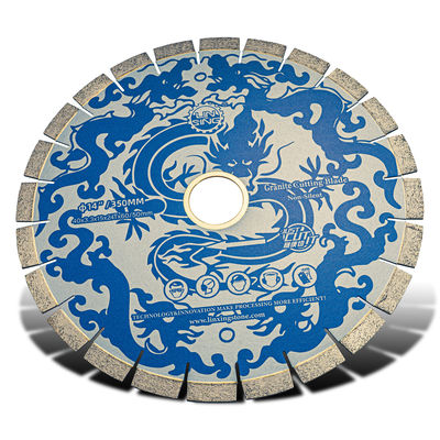Small-U Diamond Blades 350 mm Zaagblad voor het snijden van graniet Snijbladbreedte 3,2-4,2 mm