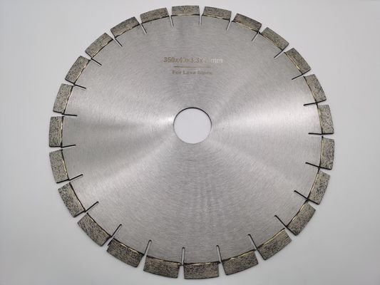 Goed slijtvastheid 350 mm U Diamantzaagblad voor het snijden van graniet