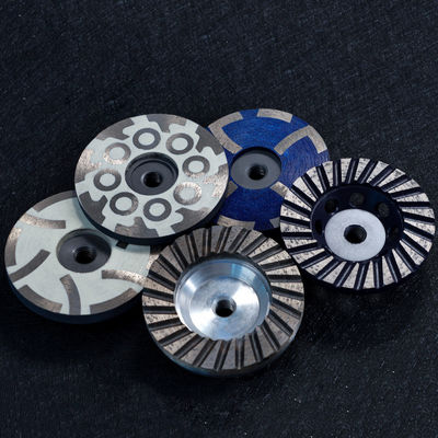 40/50 Grit 4 inch Diamant slijpbeker wielen met metaal bindmiddel