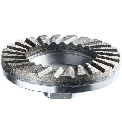Aluminiumbeker Turbo Segmenten Diamanten slijpplaat Voor het polijsten van stenen platen
