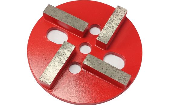 Werktuigen voor het slijpen van metalen schijven met een diamantenband van Frankfurt voor het polijsten van beton