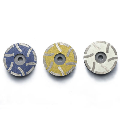 Diameter aangepast Acceptabel 100mm Cup Diamant slijpwiel voor het polijsten van platen