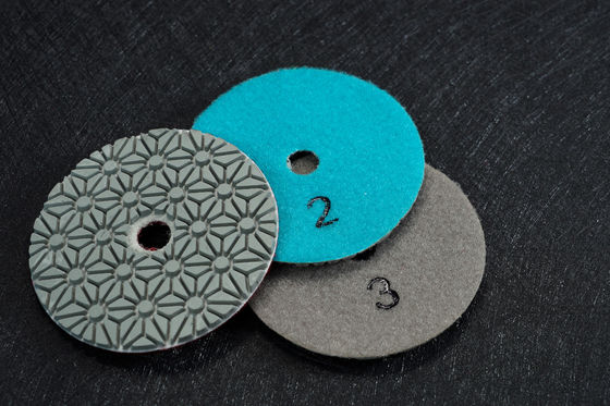 Buffing Pads D150MM D180MM D230MM Droge natte diamantenpoetschijf met hoge duurzaamheid