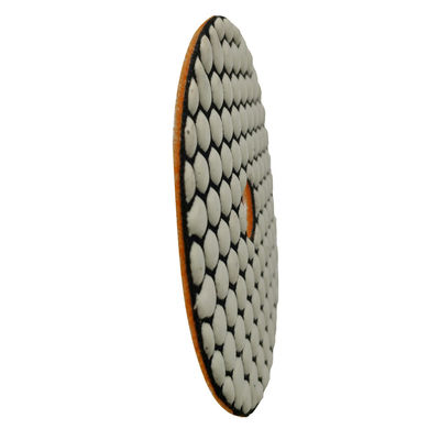 Steenflexibel slijpmiddel 4&quot; harsbinding 3 stappen polijstkussens voor granitslijpgereedschap